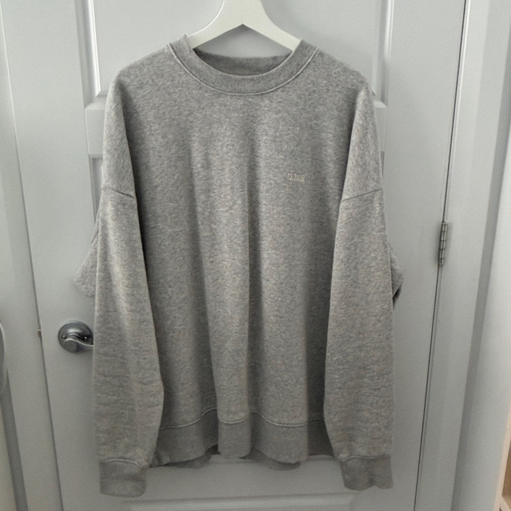 Men's Crewneck Sweatshirt - Light Gray